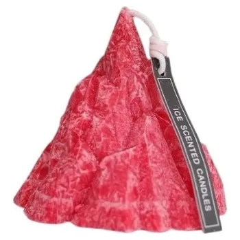 Svíčka Dekorativní vonná svíčka sopka zelená AC033