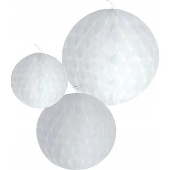 Svatební dekorace Dekorativní rozety 3 svatební koule svatební hostina