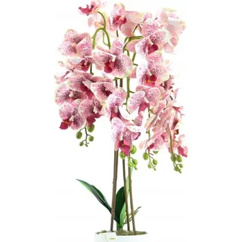 umělá květina UMĚLÁ ORCHIDEJ, orchodea, 4 větve, 70 cm !!