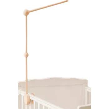 přebalovací pult a komoda Držák na kolotoč, mobil, postýlku, přebalovací pult, dřevěný, přírodní