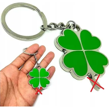 ČTYŘLÍSTEK PŘÍVĚSEK PRO ŠTĚSTÍ