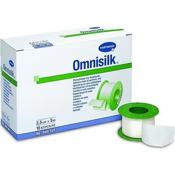 Náplast Omnisilk náplast na cívce 5 cm x 5 m