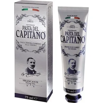 Dentální hygiena Premium zubní pasta bělící se sodou 75 ml Pasta del Capitano