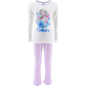 Dívčí pyžamo Frozen (Ledové království) PYŽAMO FROZEN (krémovo - fialková) Velikost: 6