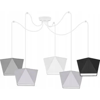 Závěsná lampa Light Home Spider 5 - světelné body E27