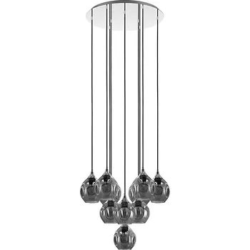 Eglo 39683 - Lustr na lanku BREGALLA 10xE27/40W/230V