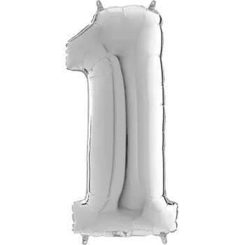 Balónek Fóliový balónek číslice 1. NAROZENINY - 100 CM - 0919