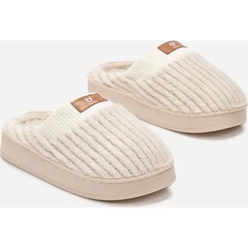 Dámské pantofle Dámské papuče v béžové barvě C39-42, VELIKOST 40/41