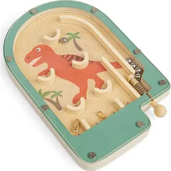Dřevěná hračka Bigjigs Toys Mini Pinball T. rex