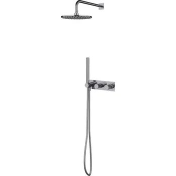 Vodovodní baterie OMNIRES - CONTOUR podomítkový sprchový systém chrom /CR/ SYSCT10CR