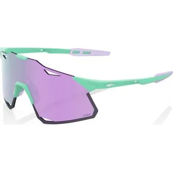 cyklistické brýle Brýle 100% HYPERCRAFT - Soft Tact Mint - HiPER Lavender Mirror Lens