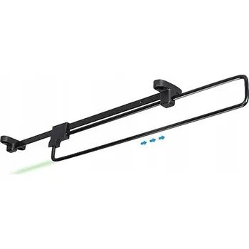 Věšák Výsuvný věšák do šatní skříně, 400 mm