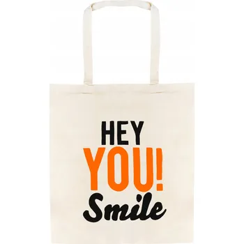 Nákupní taška Látková taška 38 x 42 cm černá