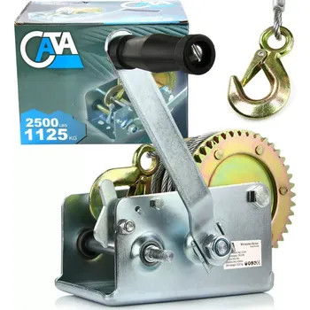 lanový naviják RUČNÍ LANOVÝ NAVIJÁK FD-2500 1125KG CATA M80739