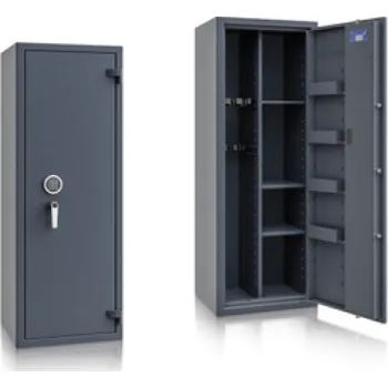 Trezor ISS Kombinovaný trezor Luzern WF MAX KOMBI 55631.54 EL, grafitově šedý