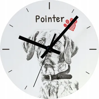 Hodiny Nástěnné hodiny Art-Dog bílé 20 cm