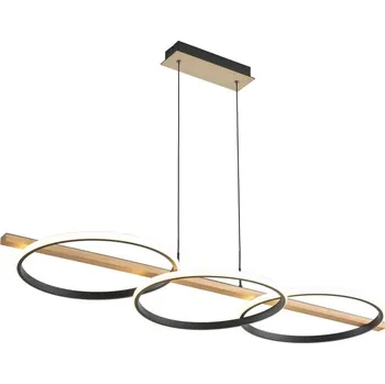 Zuma Line MD3913-3-3BWLT - LED Lustr na lanku ALMERIA LED/35W/230V