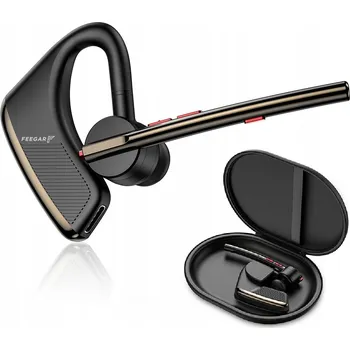 Sluchátka Bezdrátová sluchátka do uší Feegar Bond SE v2 Bluetooth 5.2, černá