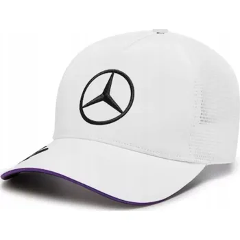 autokoberec MERCEDES FORMULA 1 AMG Kšiltovka LEWIS HAMILTON bílá