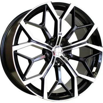 Alu kolo Alu kola Racing Line FE245, 21x10.5 5x112 ET43, černá + leštění