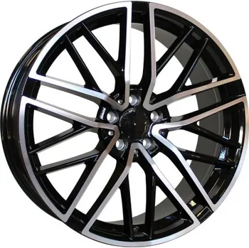 Disk Alu kola Racing Line FE248, 20x8.5 5x112 ET40, černá + leštění