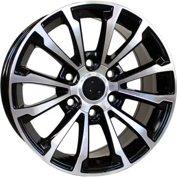 Alu kolo Alu kola Racing Line B1353, 17x7.5 6x139.7 ET25, černá + leštění (zátěžová)