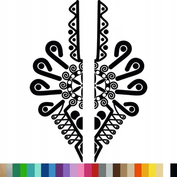 Samolepící dekorace Samolepka na stěnu PARZENICA GÓRALSKA FOLK 94x142