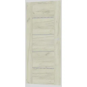 Interiérové dveře Interiérové dveře Naturel Torino levé 80 cm dub craft bělený TORINO3DCB80L