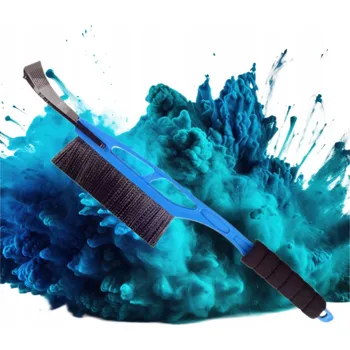 Autoškrabka CARDOS Kartáč na sníh a škrabka na led s teplou rukojetí na autoskla