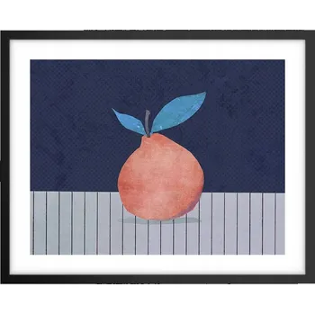 Obraz Foto obraz plakát na zeď v černém rámu 50x40 ovoce plakáty do obýváku