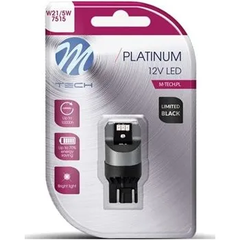 Povinná bezpečnostní výbava M-Tech Žárovka LED 12V/24V RED W21/5W T20 6XSMD
