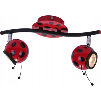 Stropní Svítidlo Globo červený