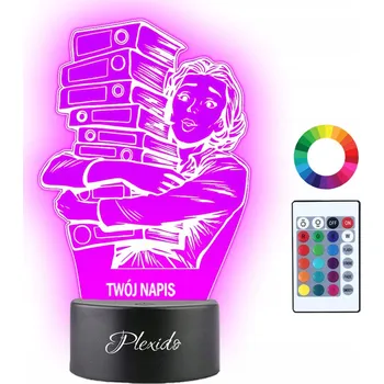 Lampička Plexido vícebarevná Noční lampa