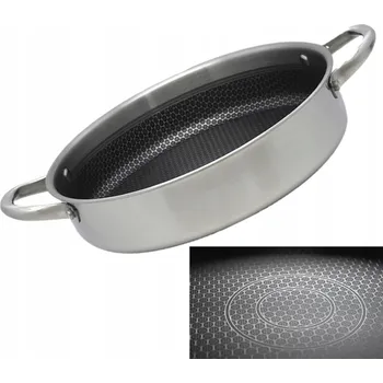 Pánev Tradiční pánev ELO Relief 28 cm nerezová ocel