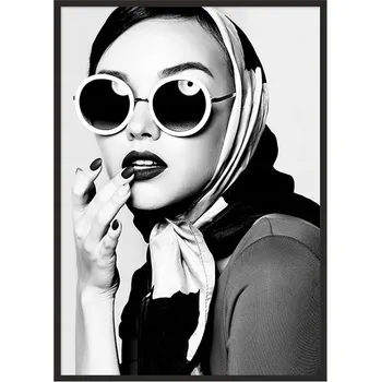 Obraz OBRAZ PLAKÁT V RÁMU 53x73 cm Retro P814