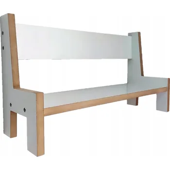 police Police MDF deska Moliland 58 x 19 cm bílá