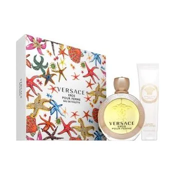 Dámský parfém Versace Eros Pour Femme dárková sada pro ženy Set I. 100 ml