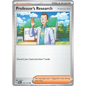 Sběratelská karetní hra Professor´s Research Professor Elm 123/131 - Prismatic Evolutions Typ karty: Non-Holo