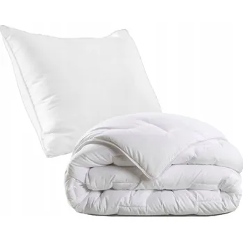 Polštář Zimní přikrývka silná 160x200 + Polštář 70x80 400g/m2 Antialergická Teplá