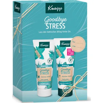 Sprchový gel Kneipp sada Goodbye Stress 200 + 250 ml