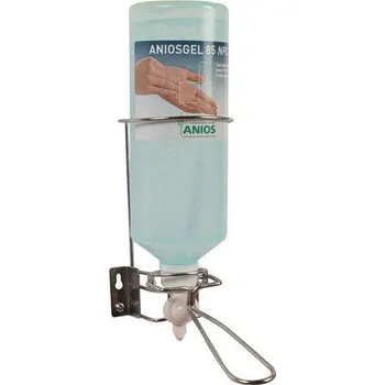 Dávkovač mýdla Dávkovač nástěnný - drátěný pro lahve Airless ANIOS