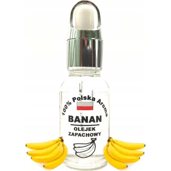 Olej Vůně do svíček zvlhčovačů auta AROMAT BANÁN 15 ml