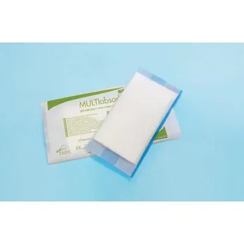 Zdravotnický materiál MULTIabsorb - vícevrstevné absorpční buničinné krytí, 20cmx40cm, (á1ks), (bal.á8ks), sterilní