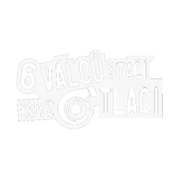 Samolepicí dekorace na vozidlo 6 válců stačí když turbo tlačí (09 - bílá) SAMOLEPKA NA AUTO, NÁLEPKA, FÓLIE, POLEP, TUNING, VLASTNÍ TEXT, TISK, AUTOSAMOLEPKY.cz, POLEPY, OBRÁZEK, LOGO, 3D STICKERS
