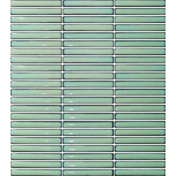 Obklad Keramická mozaika Premium Mosaic Kit Kat ice 28x31 cm lesk MOSKK3ICEL