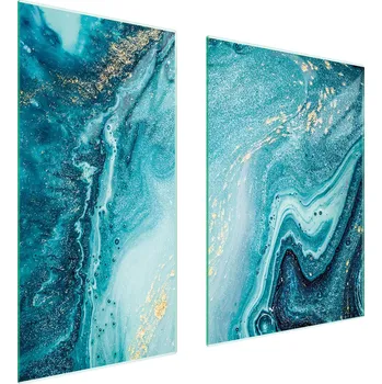 Kuchyňské prkénko Krájecí deska TMK ArtDeko sklo 2 ks