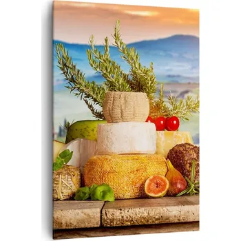 Obraz Foto obraz na plátně canvas 70x100 Toskánsko, do obýváku i ložnice, velký nástěnný obraz