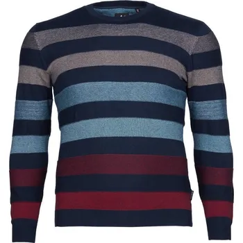 Pánský svetr Pánský luxusní svetr s kulatým výstřihem - v nadměrné velikosti 3740 - 609