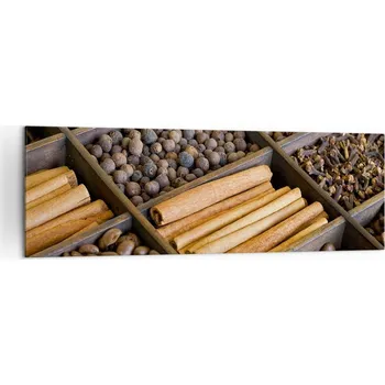 Obraz Velký obraz do obýváku 160x50 koření moderní na plátně obrazy