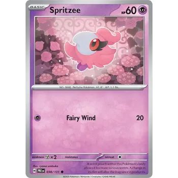 Karetní hra Spritzee 038/131 - Prismatic Evolutions Typ karty: Non-Holo